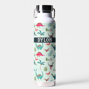 Cool dinosaur douanenaam blue waterfles