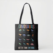 Cool Dinosaur Fan Dino Boys Trex Draagtas (Voorkant)