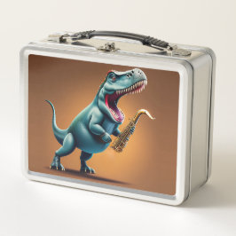 Cool Dinosaurus Metalen Lunchbox