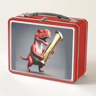 Cool Dinosaurus Metalen Lunchbox