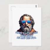 Cool Diogenes Quote Briefkaart (Voorkant / Achterkant)