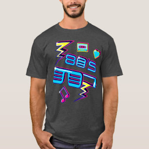 Cool Disco 80s brillen Dance Party Retro T-shirt
