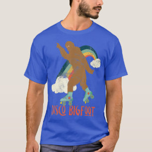 Cool  Disco Bigfoot 60s 70s Retro Grunge T-shirt