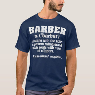 Cool Distress Best Barber Definition Cft T-shirt