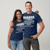Cool Distress Best Barber Definition Cft T-shirt (Unisex)