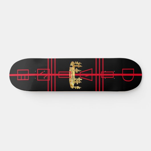 Cool Divine Design Skateboard pour débutants (Horz)