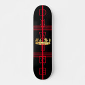 Cool Divine Design Skateboard pour débutants (Devant)