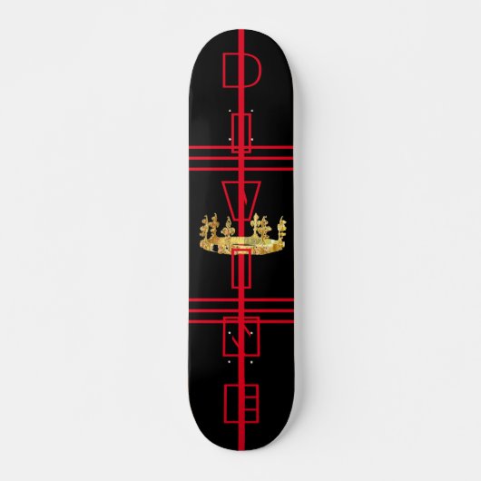 Cool Divine Design Skateboard pour débutants (Devant)