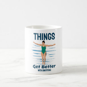 Cool Diving - Zwemmen Maakt Alles Beter Koffiemok