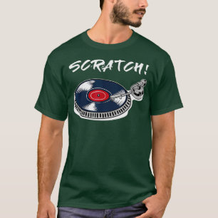 Cool DJ Deejay Scratch MC Disco Hip Hop Muziek T-shirt