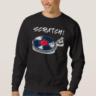 Cool Dj Deejay Scratch Mc Disco Hip Music Beat Trui
