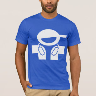 Cool DJ t-shirt - Disk Jockey met muziekhoofdtelef