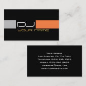 Cool DJ Visitekaartje (Voorkant / Achterkant)