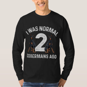 Cool Doberman Art voor mannen Doberman Pinscher T-shirt