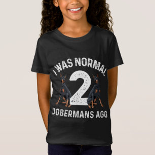 Cool Doberman Art voor mannen Doberman Pinscher T-shirt