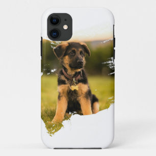 Cool Dog Artwork iPhone 11 Hoesje
