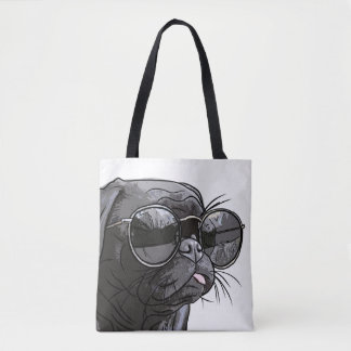 Cool Dog - Cute Dog Collectie / Canvas tas
