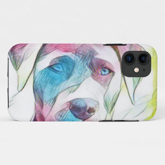 Cool Dog Design Case-Mate iPhone Case (Achterkant (horizontaal))