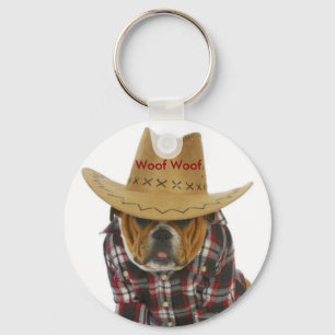 Cool dog design Sleutelhanger
