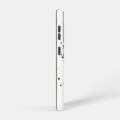 Cool Dog hoofdtelefoon Schattige Huisdieren Zwart  Samsung Galaxy Hoesje (Rechterkant)