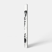 Cool Dog hoofdtelefoon Schattige Huisdieren Zwart  Samsung Galaxy Hoesje (Linkerkant)