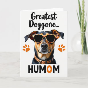 Cool Dog Humom Fotokaart Kaart