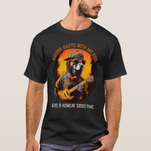 Cool Dog Jam met gitaar voor Rock'n Roll Riffs en T-shirt