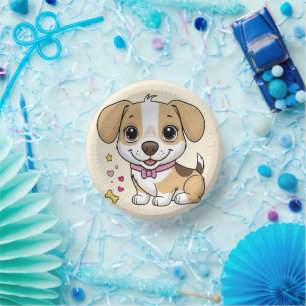 Cool Dog puppy dieren huisdier cartoon Verjaardag Papieren Kommen