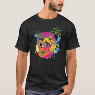 Cool Dog Retro Animal Dog Shiba Inu Shiba T-shirt