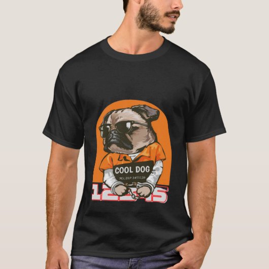 Cool Dog T-shirt (Voorkant)