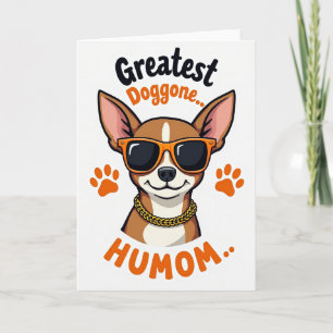 Cool Doggone Humom-Vectorkaart Kaart