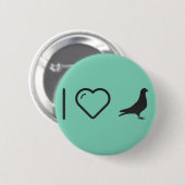 Cool Doves Ronde Button 5,7 Cm (Voorkant /achterkant)