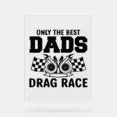 Cool drag racing Papa mot art (Recto)