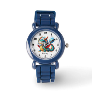 Cool Dragon add name Horloge