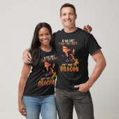 Cool Dragon Flame-Spewing Flying Mythical.Creature T-shirt (Unisex)