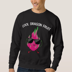 Cool Dragon Fruit met Zonnebril Kleding Tropisch Trui