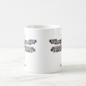 Cool Dragonfly Diva Quilt Coffee Mok (Center)