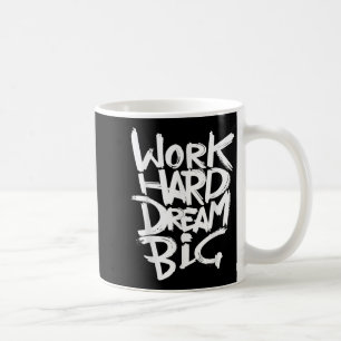 Cool Dream Big Motivatie Graphic Quottes Gezegden Koffiemok