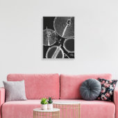 Cool Drummer Art Drum Kit Canvas Snare Drumsticks (Insitu (Woonkamer))