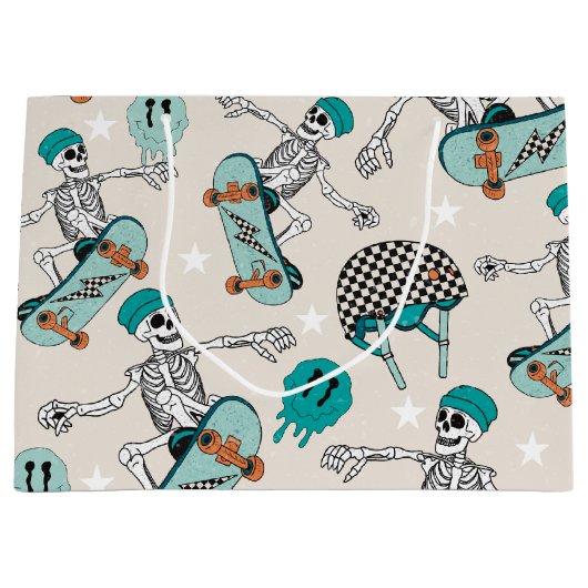 Cool Dude Skateboarden geschenktassen Groot Cadeauzakje (Voorkant)