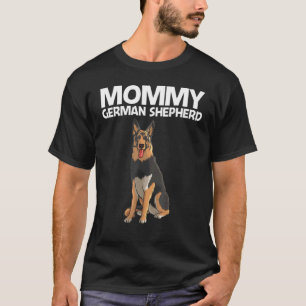 Cool Duits Herder Voor Vrouwen Moeder GSD Hond K9 T-shirt