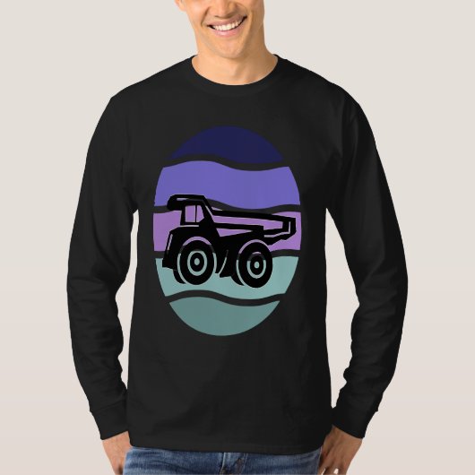 Cool Dump Truck for Wheel Loader & Construction Ve T-shirt (Voorkant)