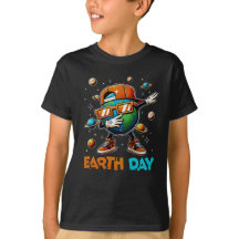 Cool Earth Day Kinder – Trendy Dab Dance Earth