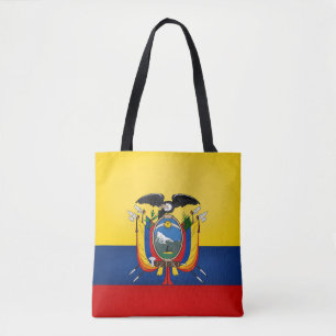 Cool Ecuador Flag Mode Draagtas