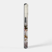 Cool Edgy Shabby Rozen op gescheurd papier iPhone 15 Hoesje (Rechterkant)