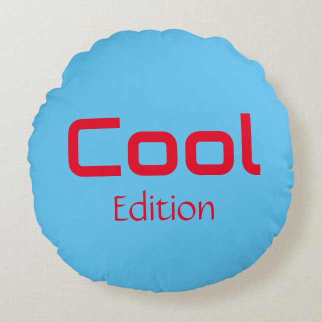 Cool Edition ronde kussen (Voorkant)
