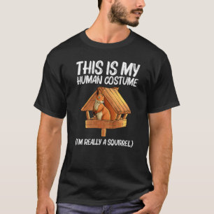Cool eekhoorn voor mannen vrouwen chipmunk dierenv t-shirt