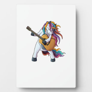 Cool Eenhoorn Speelt Gitaar _ Grappig Dier Gitaris Fotoplaat