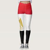 Cool Egypt Flag Mode Leggings (Voorkant)