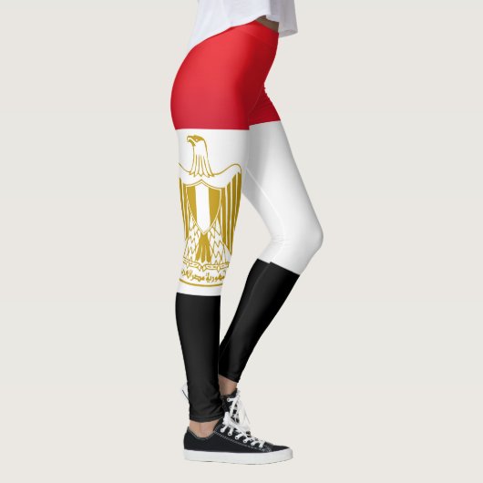 Cool Egypt Flag Mode Leggings (Rechts)